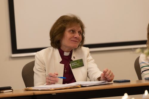 Archibīskape Lauma Zušēvica vada Virsvaldes sēdi