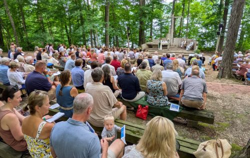 Gaŗezera 60 gadu jubilejas dievkalpojuma draudze