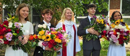 Čikāgas Ciānas draudzes iesvētītie jaunieši