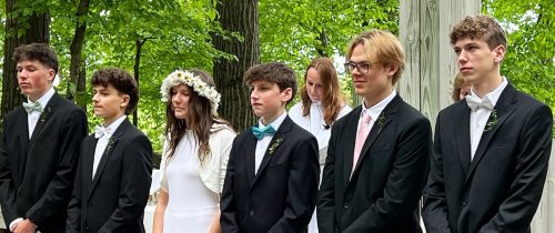 Kalamazū un Milvoku draudzes iesvētītie jaunieši